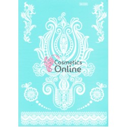 Tatuaje temporare pentru corp HENNA Alb W338